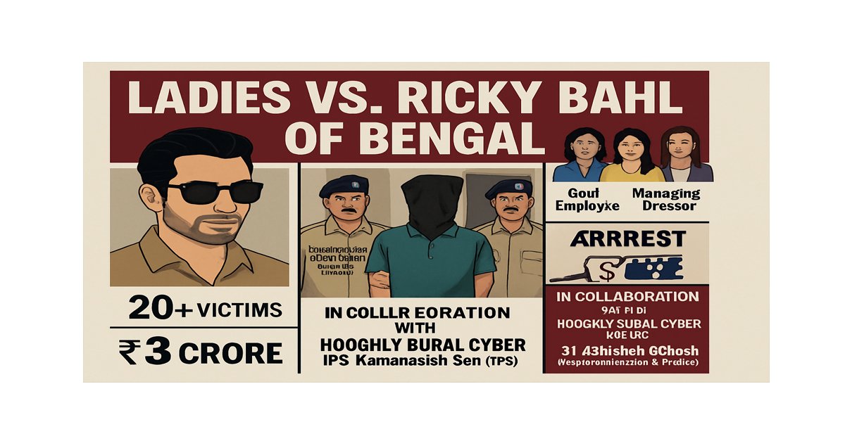 Bengal’s Biggest Wedding Scam Exposed: How One Man Swindled ₹3 Crores from 20 Women