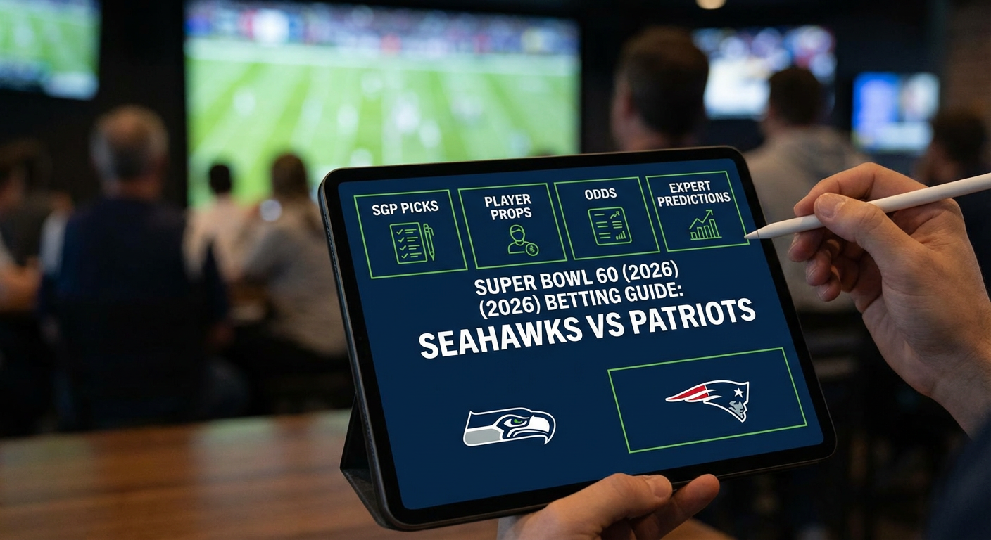 Super Bowl 60 (2026) Betting Guide: Seahawks vs Patriots SGP Picks, Player Props, Odds & Expert Predictions