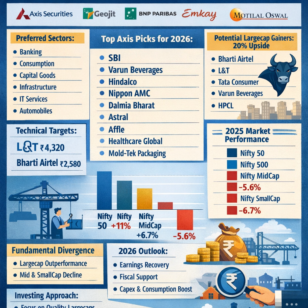 Best Stocks to Buy for Long-Term Investment in 2026: Analyst Recommendations Across Largecap, Midcap, and Smallcap Segments