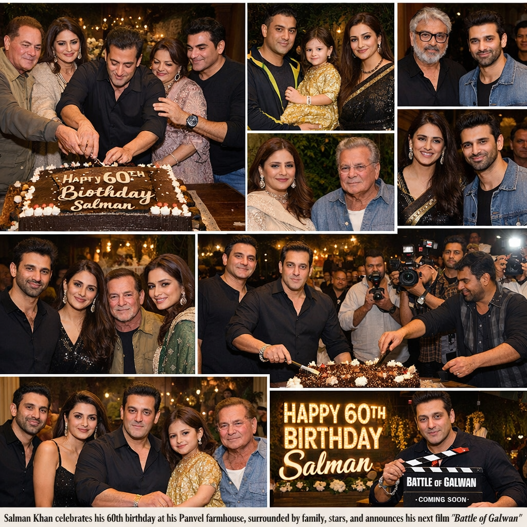 Salman Khan's 60th Birthday Bash at Panvel Farmhouse: MS Dhoni, Tabu, and Bollywood Celebrities Celebrate Khan's Milestone December 27